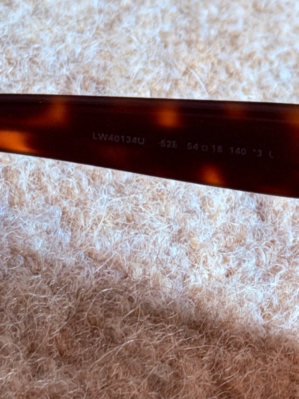 Loewe Tortoiseshell Oversized Square Sunglasses with Olive Pouch - Picture 3 of 8